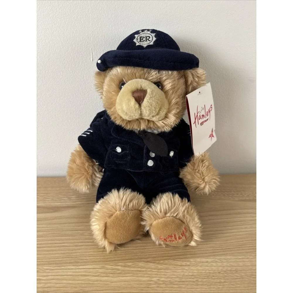 Hamleys London ER Police Officer Teddy Bear Plush NWT Tags British Bobby 10